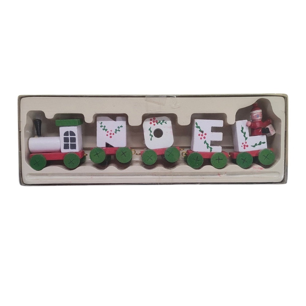 Vintage‎ Giftco Noel Candle Train
